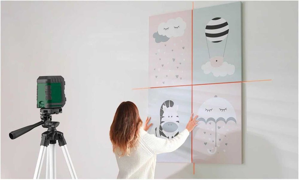 PARKSIDE лазерен нивелир с кръстосани линии и статив,PKLL 10 B4