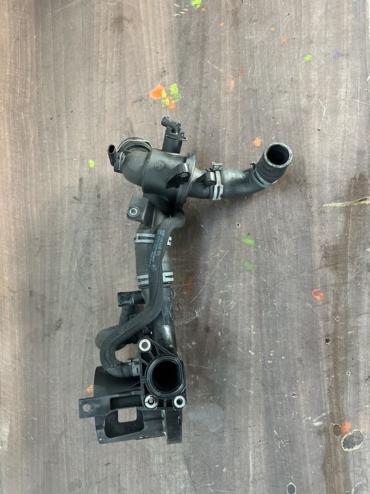 Termostat cu suport filtru mercedes w212 w204 glk om651 2.2 euro5