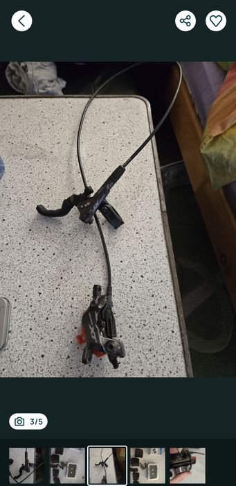 Frane Shimano XT 4 pistoane