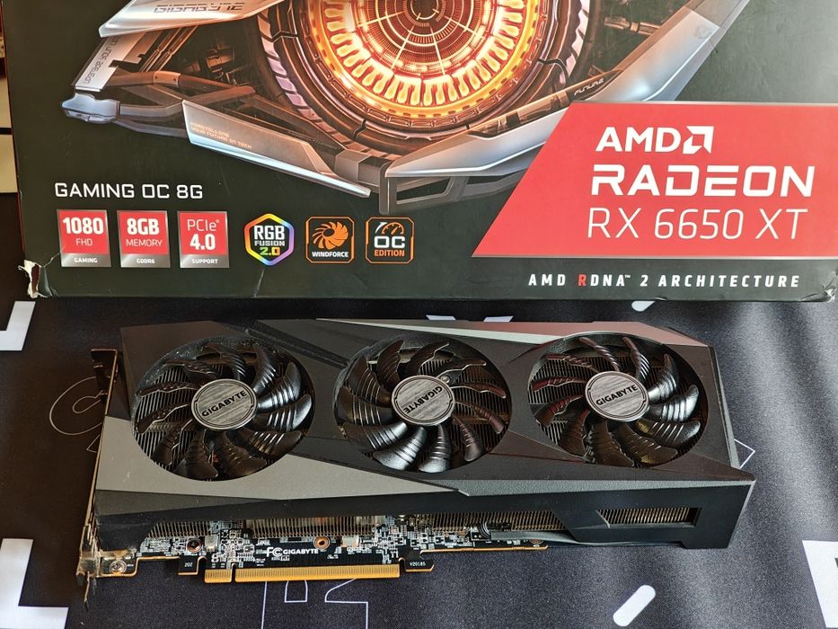Видеокарта GIGABYTE Radeon RX 6650 XT GAMING OC 8G