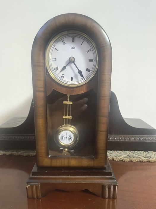 Ceas De Semineu Cu Pendula Junghans,Pendul Anker