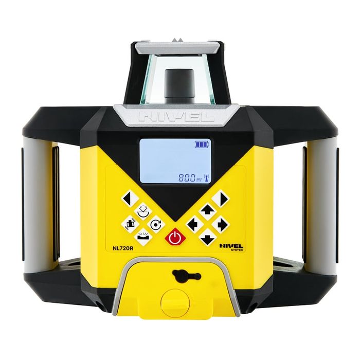 Laser rotativ Nivel System NL720R Digital, fascicul rosu