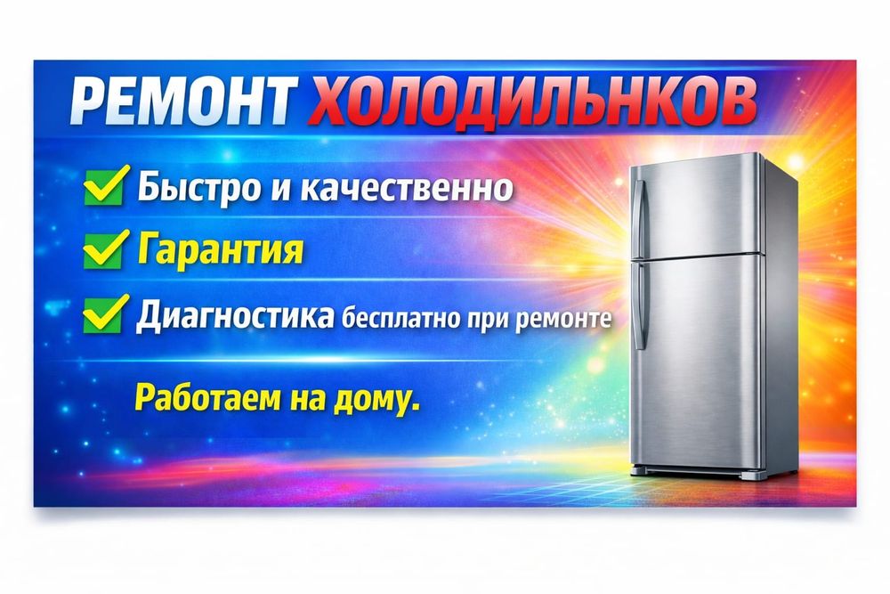 Ремонт холодильников в Астане