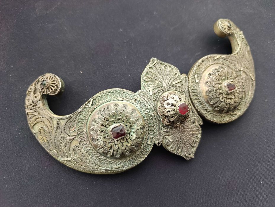 Пафти Сребърни Филигран Носия 19 ВЕК