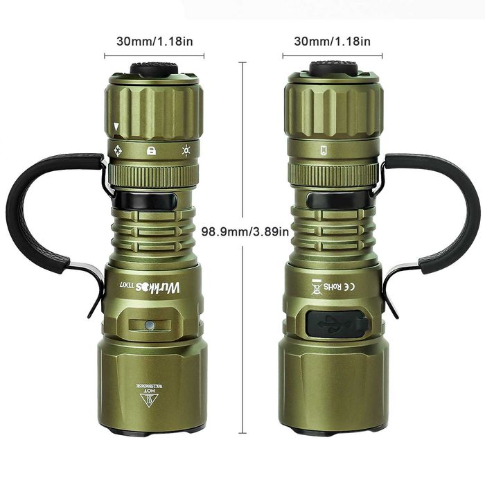 Тактическо фенерче Wurkkos TD07