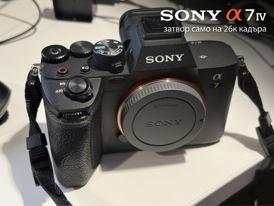Sony a7 IV - тяло [само на 26к]