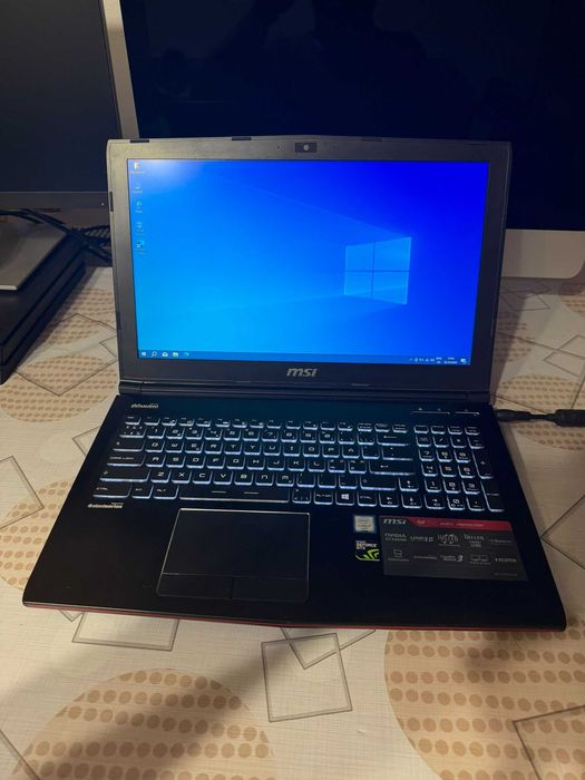 Laptop Gaming MSI GE62 6QC Apache, 15.6", i7-6700HQ, 16 GB DDR4, nVidia GTX 960M, 512 GB SSD + 500 GB HDD , Windows 11