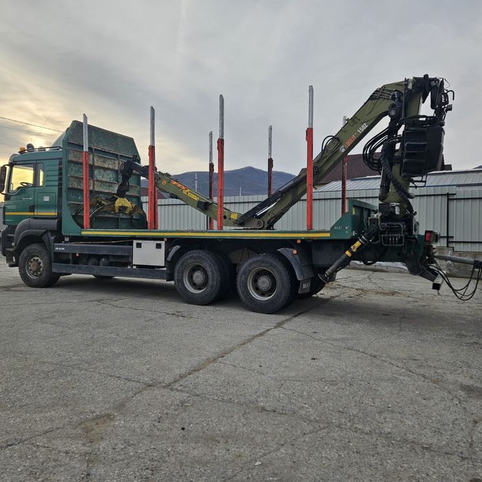 Vând camion forestier Man TGS 33500