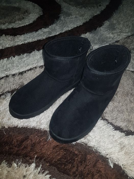 Botine femei cu blana artificiala