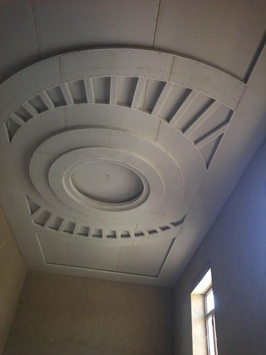 гипсакартон любой сложности оплата договорная