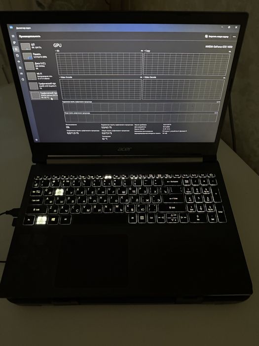 Ноутбук asus i7 9750h 16 озу 512 ссд