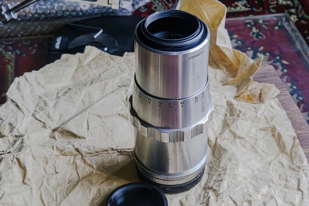 Объектив Carl Zeiss Jena Triotar