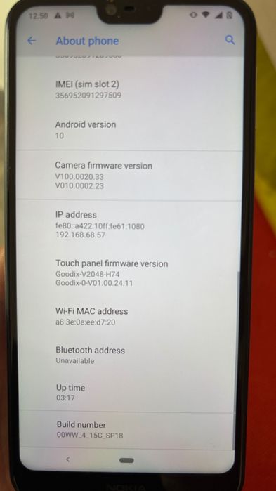 Telefon mobil Nokia 7.1, Dual SIM, 64GB, 4G, Gloss Midnight Blue