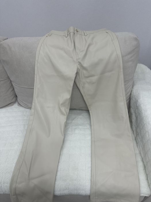 Брюки кож.зам. Zara