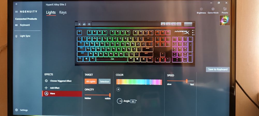 Продам Клавиатуру HyperX Alloy Elite 2 RGB