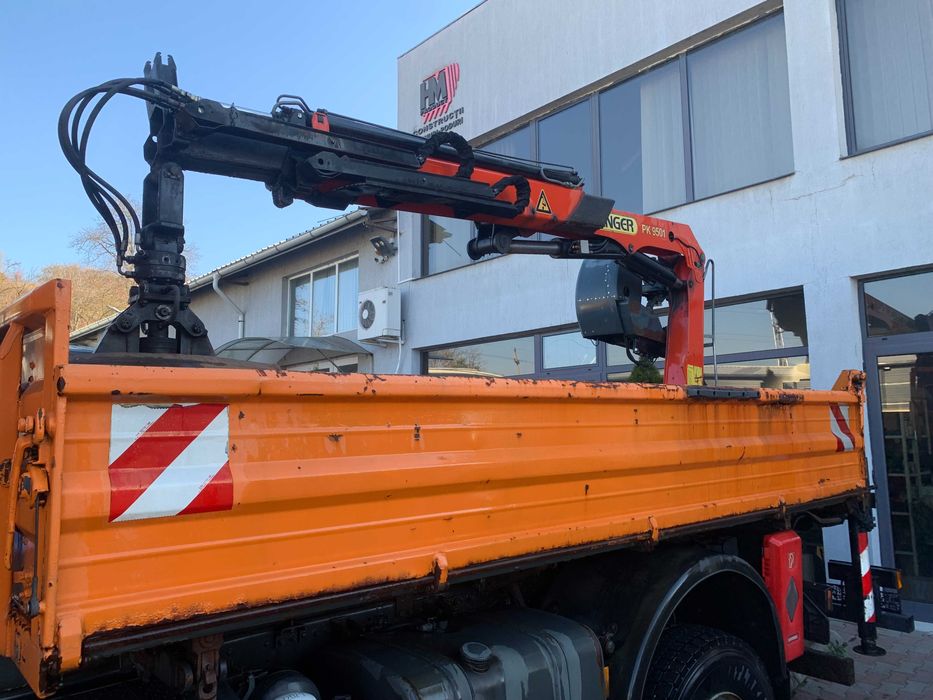 Autospeciala cu Sararita-Macara si Lama zapada Mercedes Actros 1831