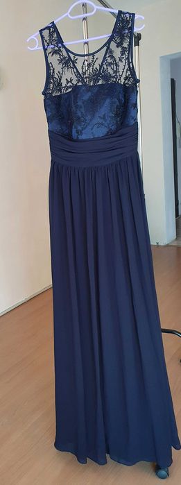 2 елегантни тъмносини рокли