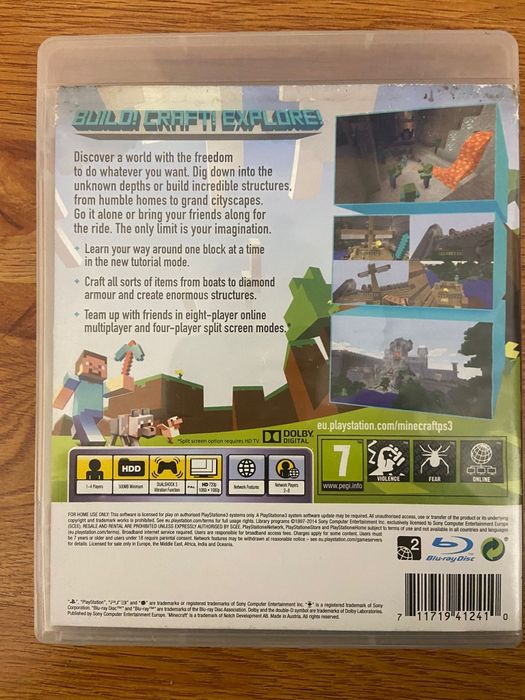 Minecraft PlayStation 3.