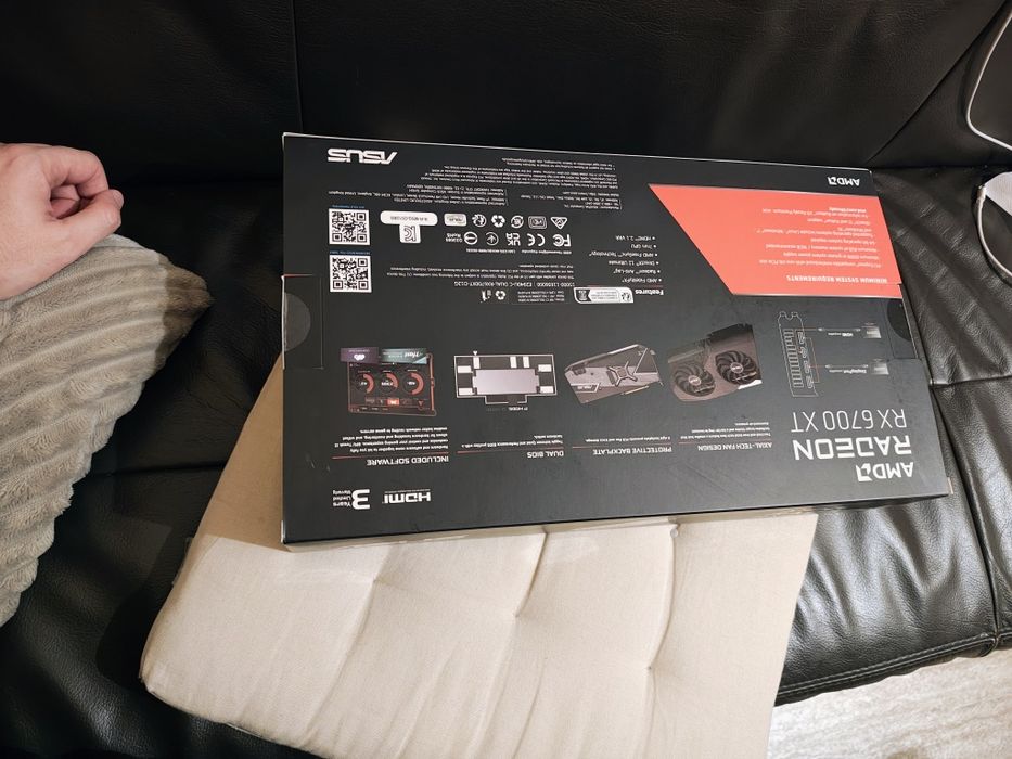 ASUS Radeon RX 6700 XT DUAL OC – Nouă, Sigilată