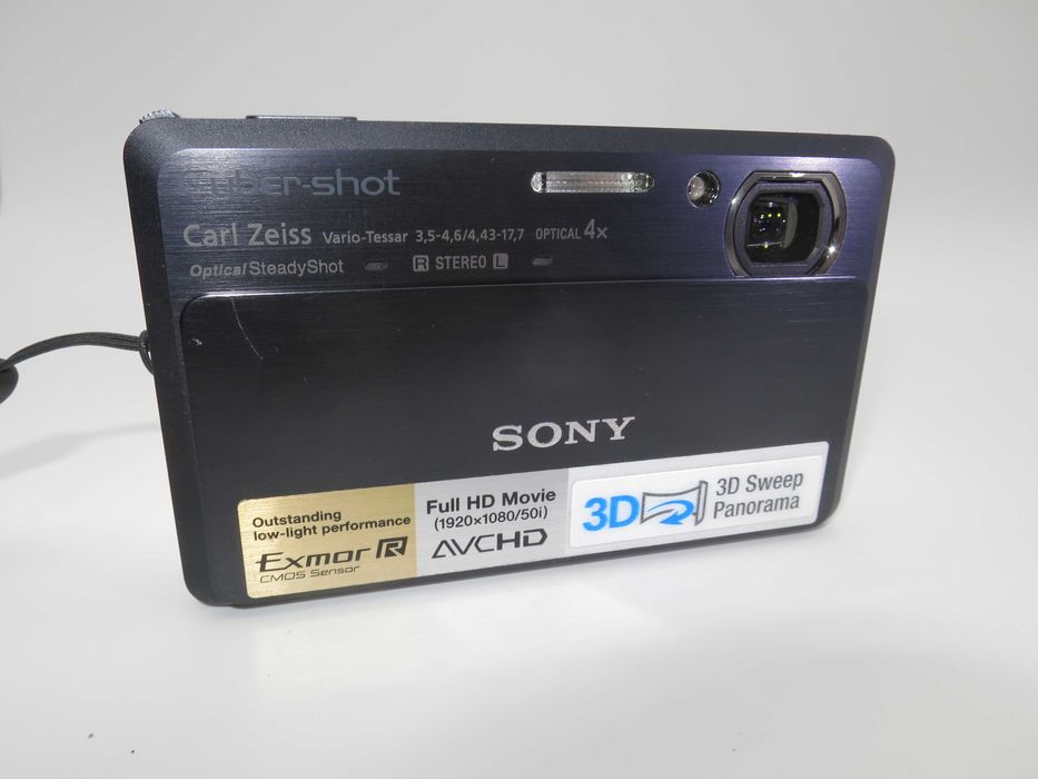 Sony Cyber-shot DSC TX9 ултра тънък и компактен фотоапарат, дигитална камера с голям тъч екран, Exmor R в отлично състояние, пълен комплект