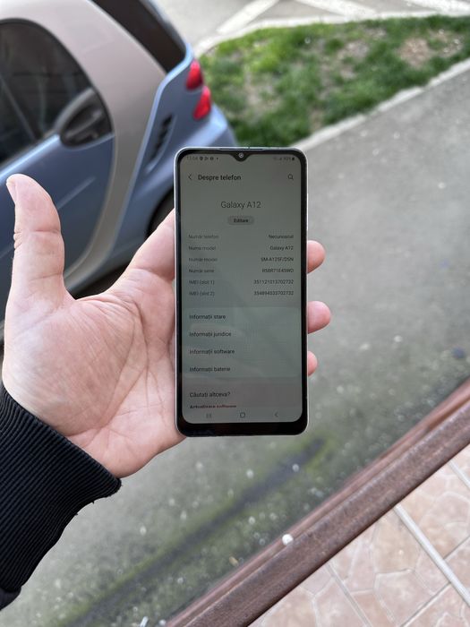Samsung Galaxy A12 Alb 128 Gb Dual Sim(dezmembrez telefoane)