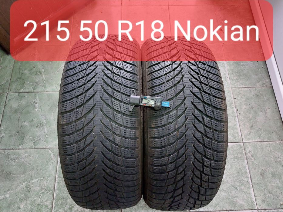 * 2 anvelope 215/50 R18 Nokian