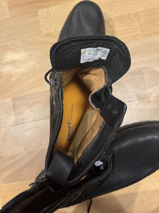 Берцы Timberlend кожанные