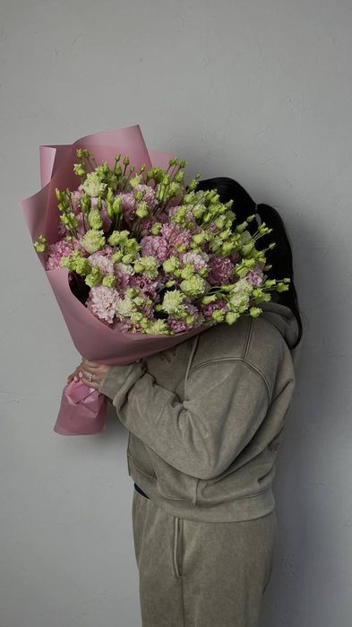 Красивые букеты в продаже.