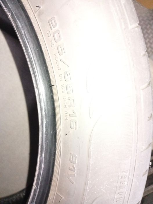 Anvelope iarna 185 60 R15 Goodyear M&S profil 4 mm DOT 2016 2 bucăți