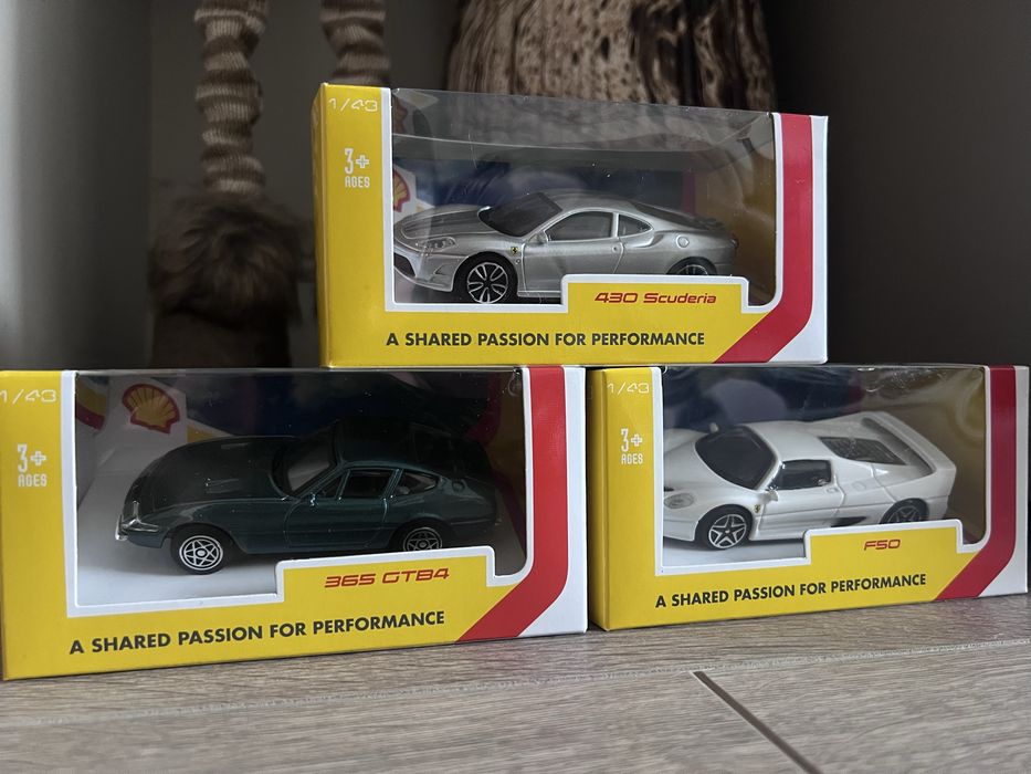 Колекционерски колички BMW и Ferrari – Shell Motorsport Collection