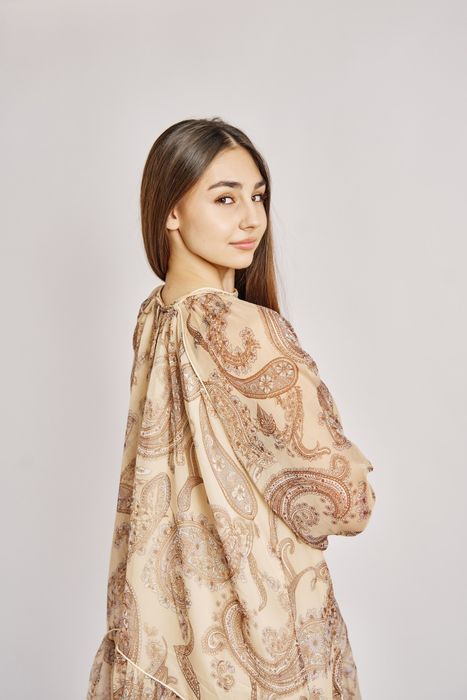 Шифоновое платье