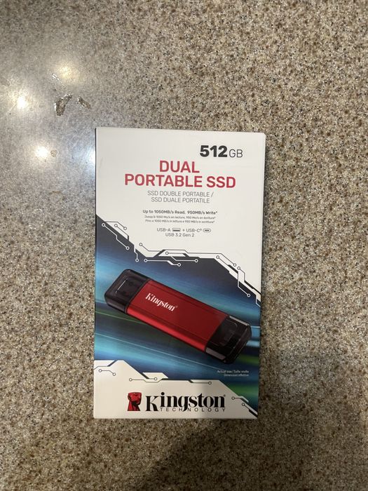 Dual portable ssd на 512gb