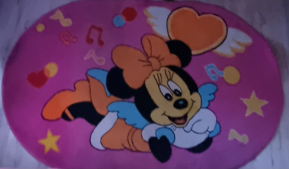 Covor si carpeta Minnie Mouse
