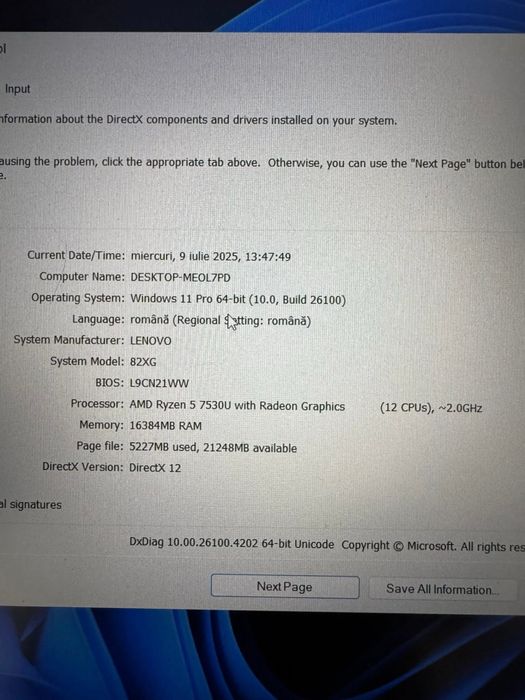 Laptop Lenovo IdeaPad Slim 5 - 16ABR8