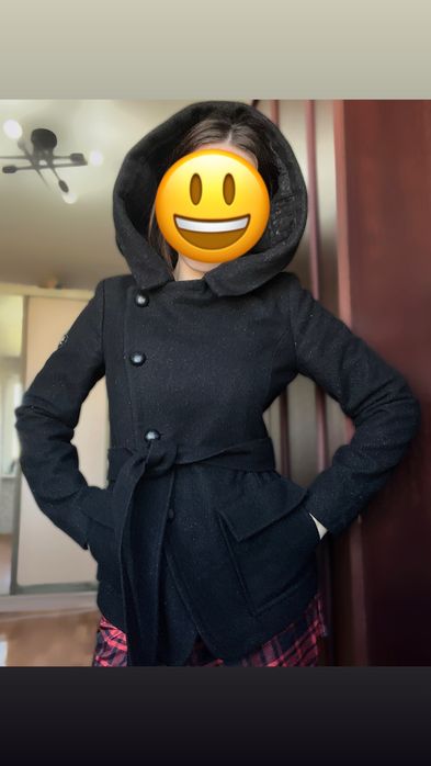 Продаю черное пальто