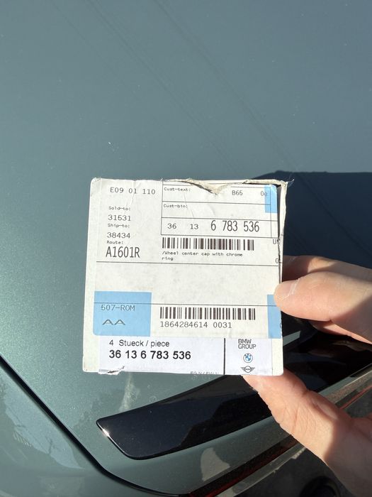 Capacele roti Originale BMW 65mm diametru