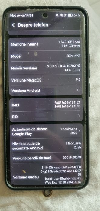 Vând Honor 90 de 12gb ram