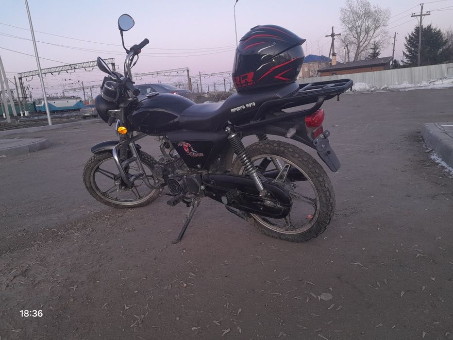 Мотоцикл альфа..