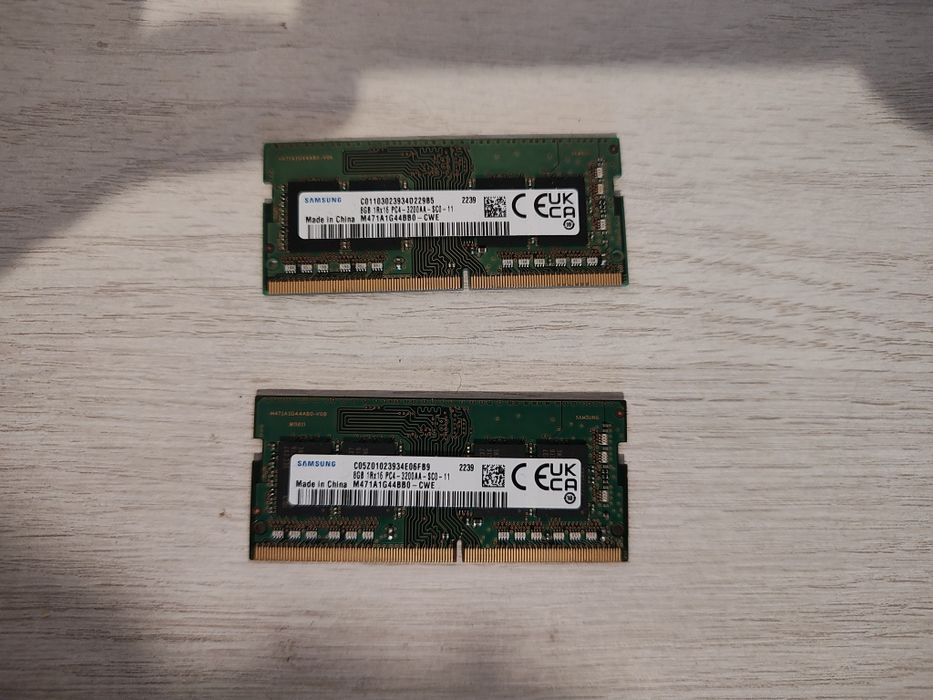 Kit RAM ddr4 3200mhz laptop 16 GB 2x 8GB Samsung