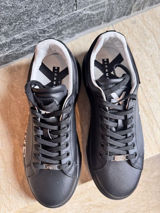 Черни мъжки обувки John Richmond