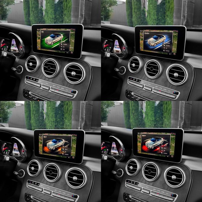 Mercedes-Benz C-Class A205 AMG C200 185CP Cabrio 4Matic Alb Piele 2017