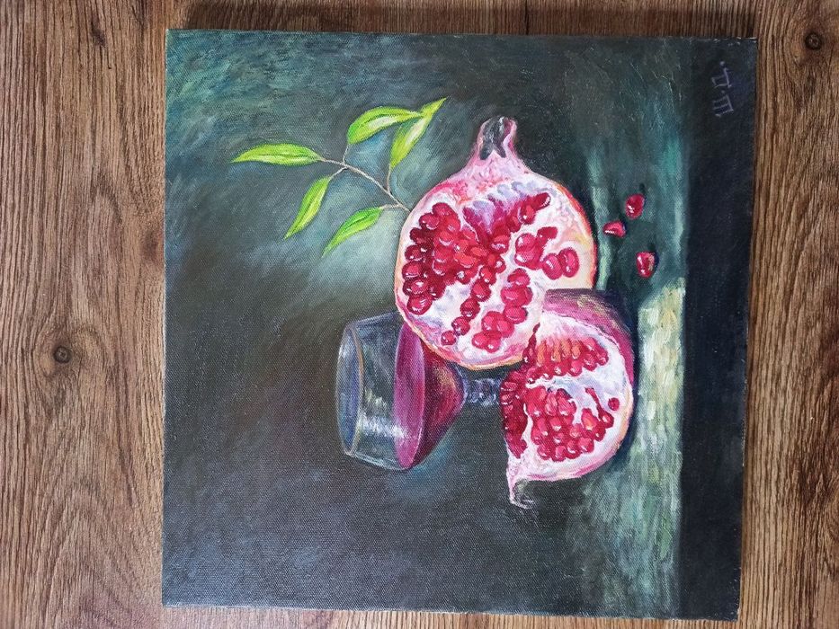 Натюрморт гранат