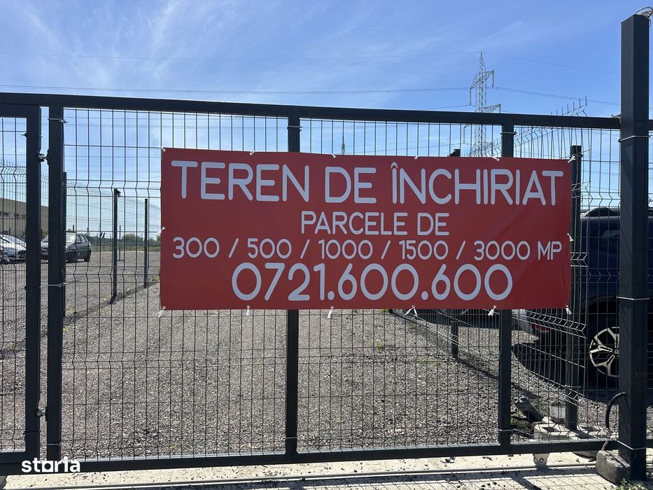 Teren De Inchiriat 100-800Mp, Sect.3, Lunca Cetatii, De La Proprietar!