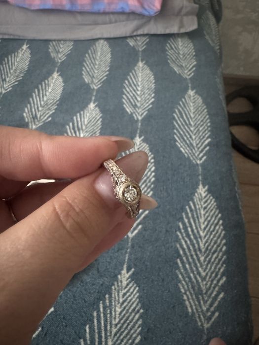 Серебряное кольцо