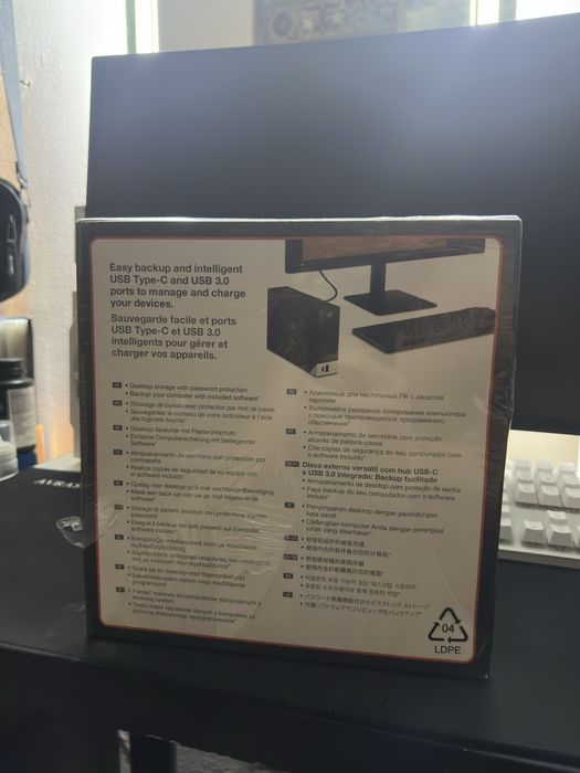 Seagate one touch with Hub 10 Tb внешний жесткий диск