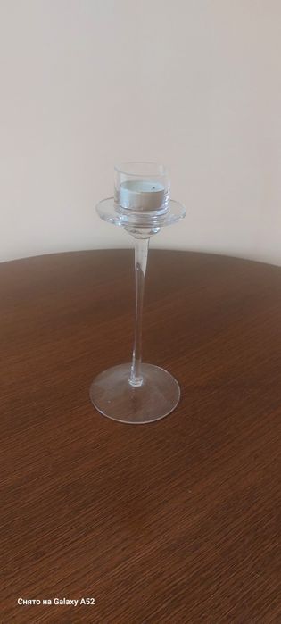 Подсвечник стеклянный