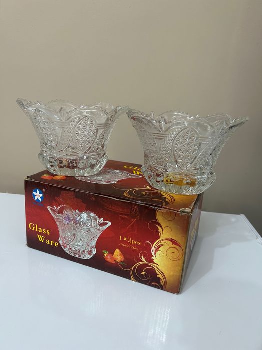 Продается хрустальная посуда, в коробках