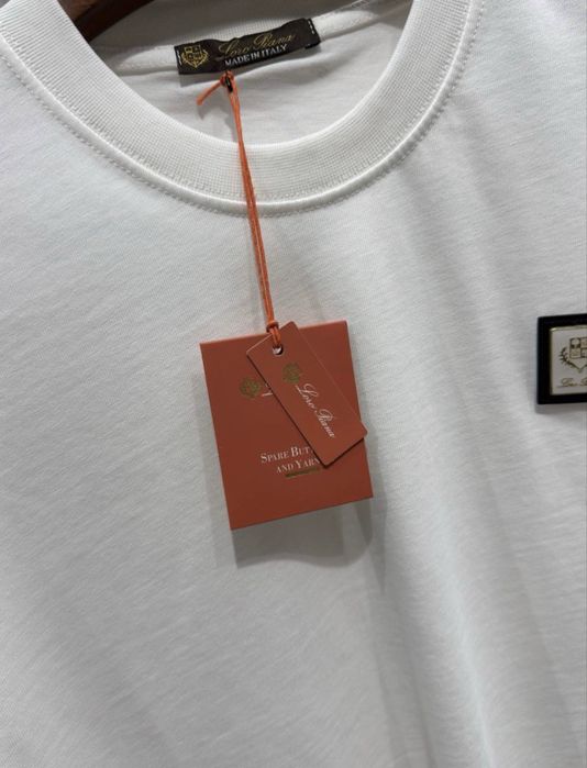 Tricou Loro Piana Alb