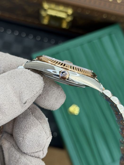 Rolex Date-Just Diamond 41mm Chocolate Cal 3235