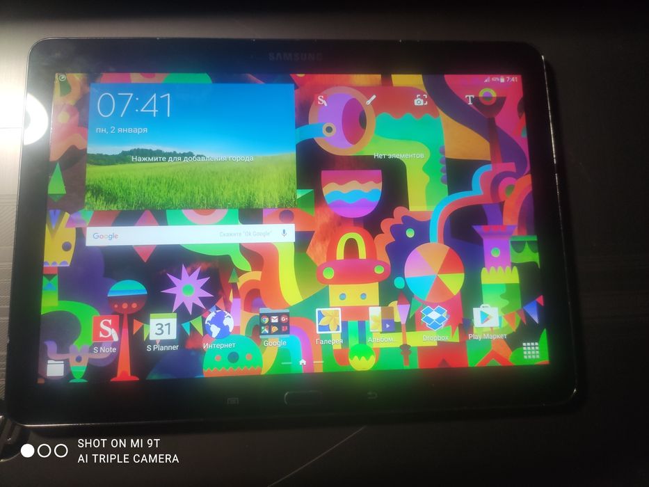 Продам планшет samsung 10.1